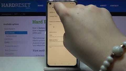 How to Turn On Eye Comfort Mode in OPPO A54 – Enable Eye Comfort Mode