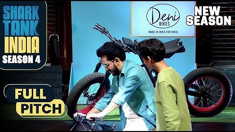 'Deni Bikes' के 16-Year-Old Founder के ideas से Sharks stunned! | Shark Tank India S4 | Full Pitch