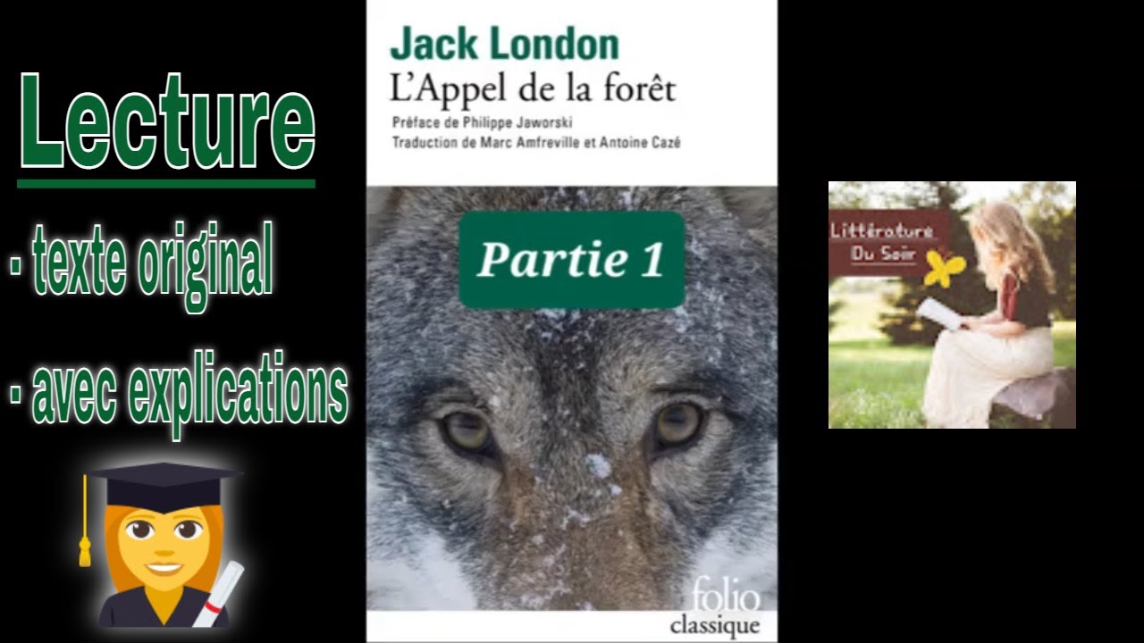 1- L'appel de la forêt de Jack London - chapitre 1 - livre audio. 