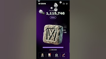 W - Coin #cryptocurrency #binance #trustwallet