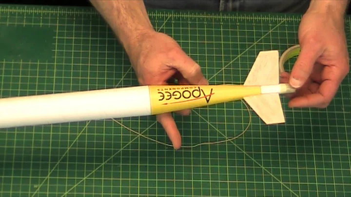 FAI Parachute Duration Competition Rocket - 12: Balancing the Rocket