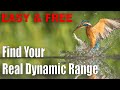 Find Dynamic Range for ANY Digital Camera Sensor FAST &amp; FREE