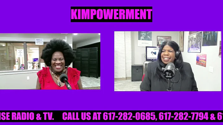 Evangelist Kimberly Oliver with guest Suzanne Grah...