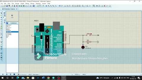 Simulasi Rangkaian Switch On Off Menggunakan aplikasi Proteus dan Arduino