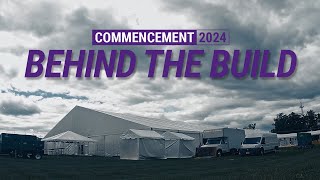 Montgomery College Commencement 2024: Building the Stage