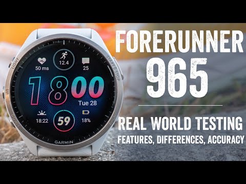 Garmin Forerunner 965 In-Depth Review: Now with AMOLED Display! | Rainmaker