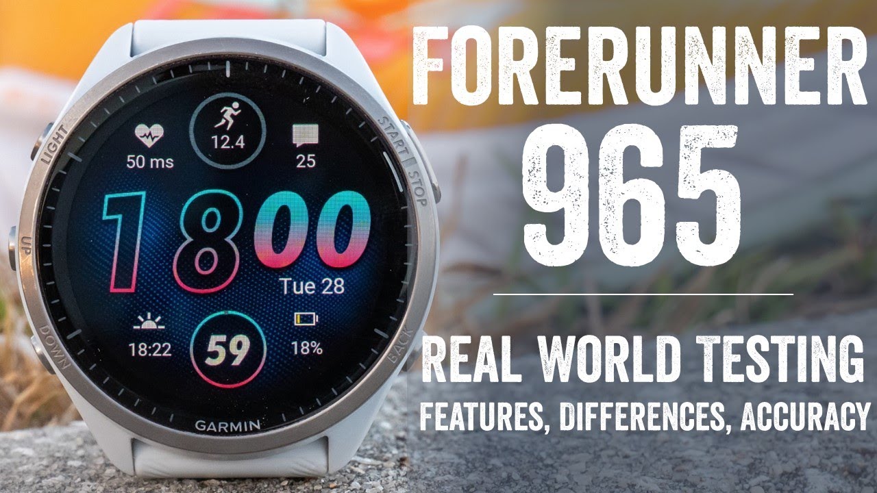 I wore the Garmin Forerunner® 965 for one month - here's what I thought