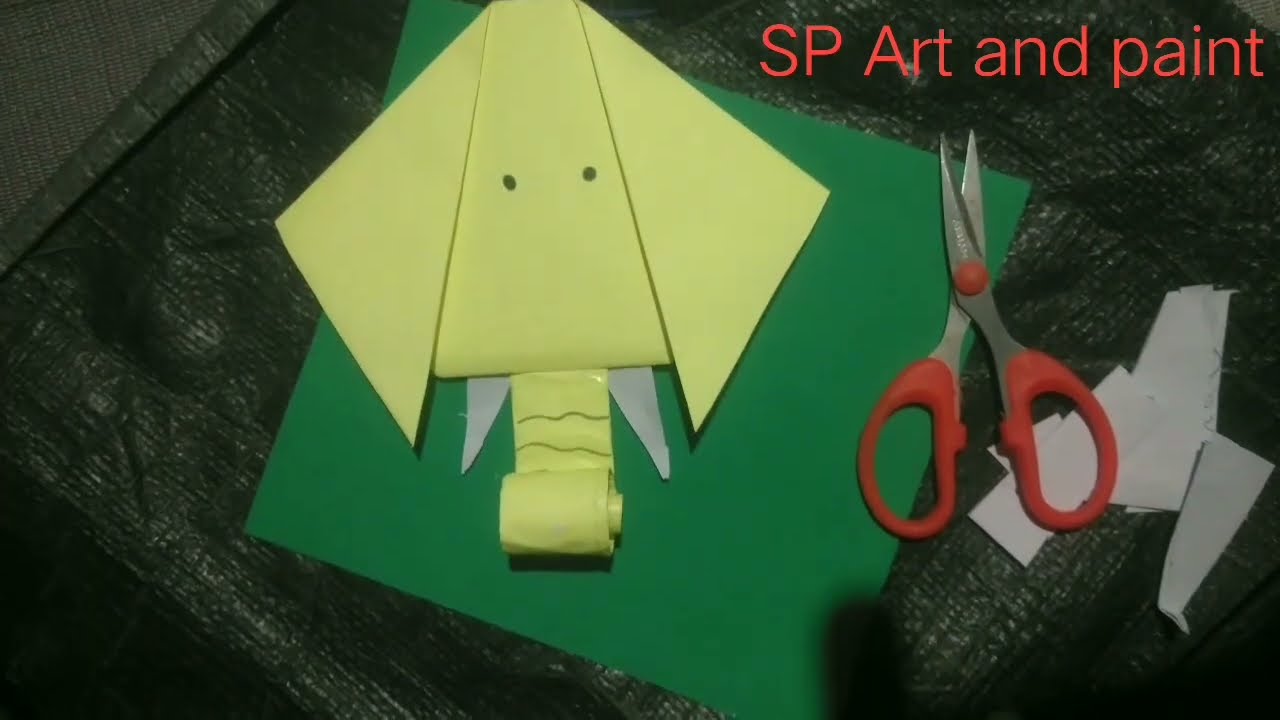 Paper craft - Elephant 🐘 