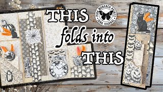Flip Flap Folio: One Page Wonder using some spooky new