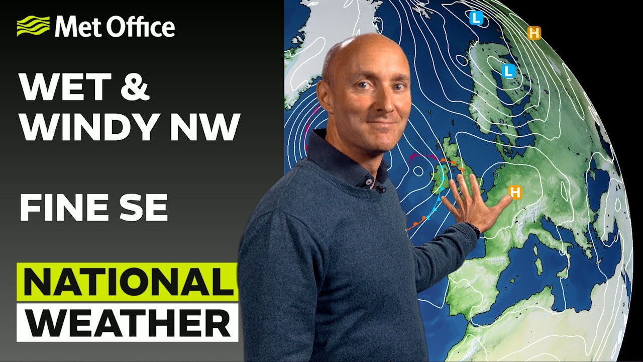 30/09/23 – Rain moving in, drier south – Afternoon Weather Forecast UK ...
