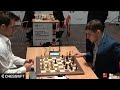 Magnus plays the delayed Alapin against the Sicilian | Carlsen vs Sychev | World Blitz 2021