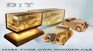 full video | Make your own wooden car submerged in water - Alfa Romeo 8C 2900B | Wood Art TG