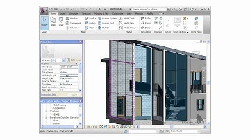 Autodesk Revit Tutorial - Mullions