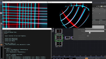 Shader Texturing running smoothly on my 2011 Macbook pro #touchdesigner #shadertoy