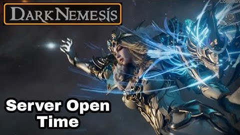Dark Nemesis Infinite Quest Server Open Time New MMORPG