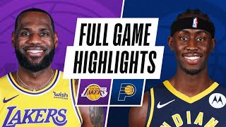 Game Recap: Lakers 122, Pacers 115