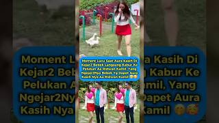 Lucu Banget Aura Kasih DiKejar Bebek Langsung DiPeluk Aa Ridwan Kamil🤭 #aurakasih #ridwankamil