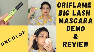 Oriflame OnColour Big Lash Mascara Waterproof | Demo & Quick Review
