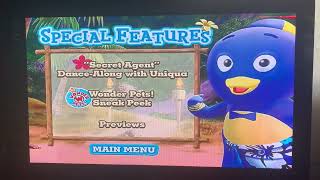 The Backyardigans The Legand Of The Volcano Sisters 2007 Dvd Menu