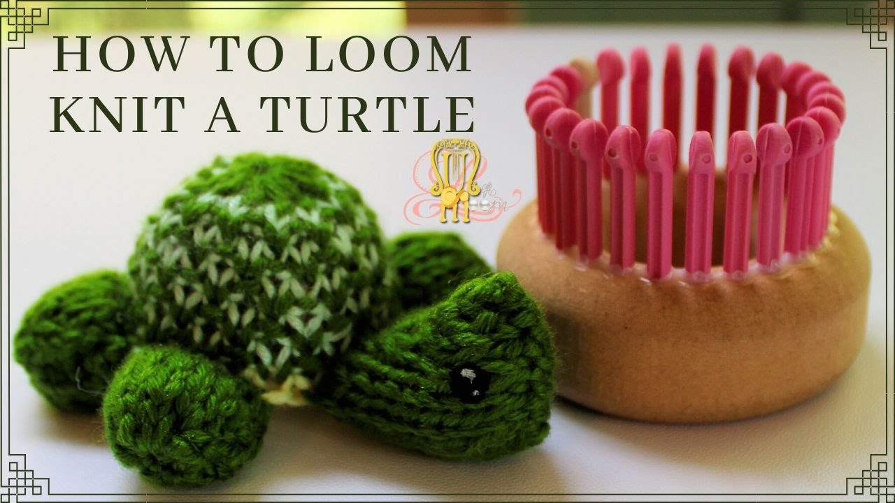 How to Loom Knit a Turtle YouTube
