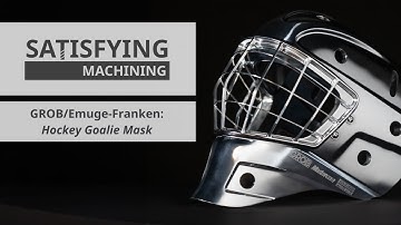 5-Axis Machining of Hockey Goalie Mask on GROB G550!