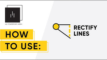 MLC PowerPoint Add-in: RECTIFY LINES