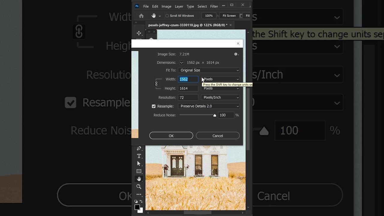 Upscale Images Without Losing Quality In Photoshop Shorts