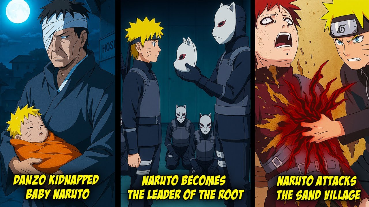 What if Naruto was raised in the Root since childhood? What if Danzo kidnaps Naruto?