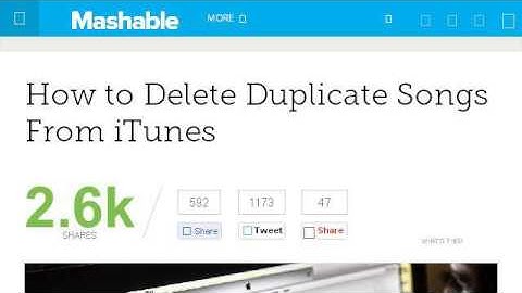 How-To Remove Duplicate Songs From Your Itunes Library