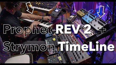 Open Up -  A Prophet Rev 2 and Strymon TimeLine Jam