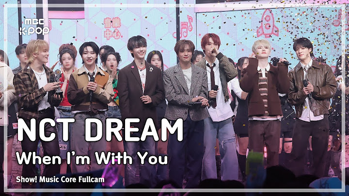 [#음중직캠] NCT DREAM (엔시티 드림) - When I'm With You 1위 직캠 | 쇼! 음악중심 | MBC241123방송
