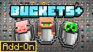 BUCKETS+ アドオン | Minecraft Bedrockで「すべて」を持ち運ぼう screenshot 3