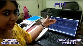 Electrical Projects using Python Training in Ambuttur Chennai @fiit.