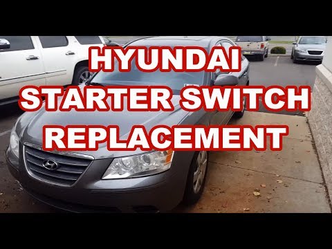 Ignition lock cylinder replacement Hyundai Sonata 2007 | Doovi