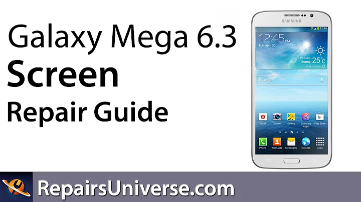 Samsung Galaxy Mega 6.3 Screen Replacement Repair Guide