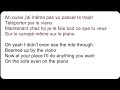 Lomepal  pour de faux  lyrics anglais et franais