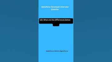 Salesforce Developer Interview Question -122 #salesforceinterview #salesforcedeveloper #sfdev