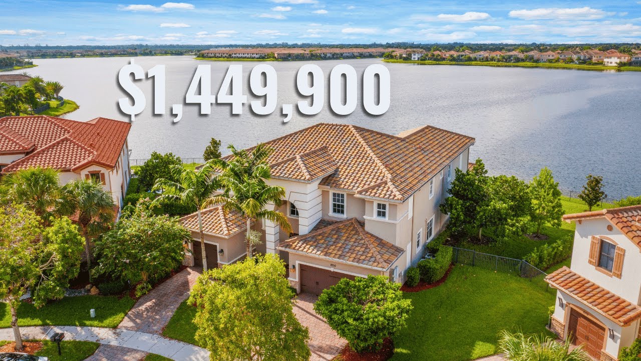 Unveiling the Ultimate Waterfront Home in Miralago at Parkland | 180º View | 6 Bed- 8750 Lakeview Dr