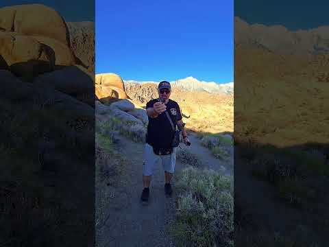 Hiking the Alabama hills and this is what im carrying.
