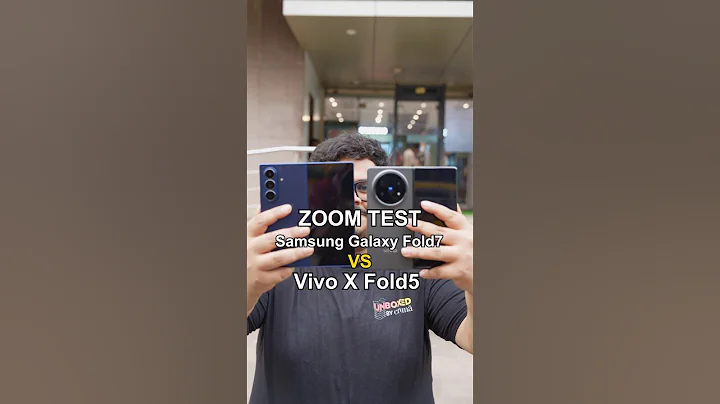 Samsung Galaxy Z Fold 7 vs Vivo X Fold 5 camera test 📷 | Zoom test 👀 | Which foldable wins? thumbnail