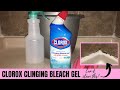 CLOROX CLINGING BLEACH GEL FOR SHOWER | CLEANING MOTIVATION | CLEAN WITH ME