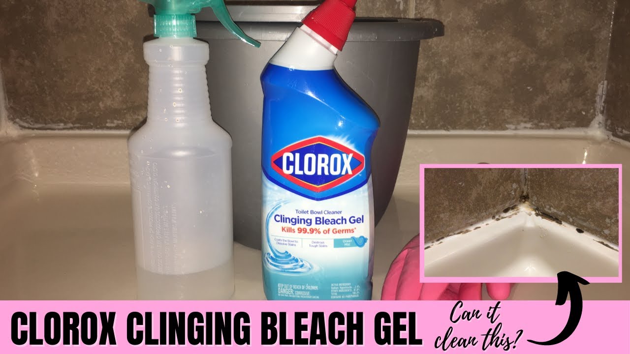 cling bleach gel for kitchen sink