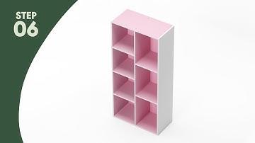 How to Assemble Furinno Open Shelf, 11048