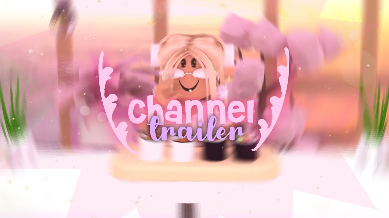 Channel Trailer Welcome To My Channel Roblox Old One Youtube - roblox old trailer