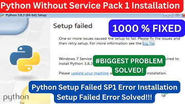 M3 R5 Classes || Python Setup Failed Error Fixed |  ll (1000% Solution) ll Python Full Course Online