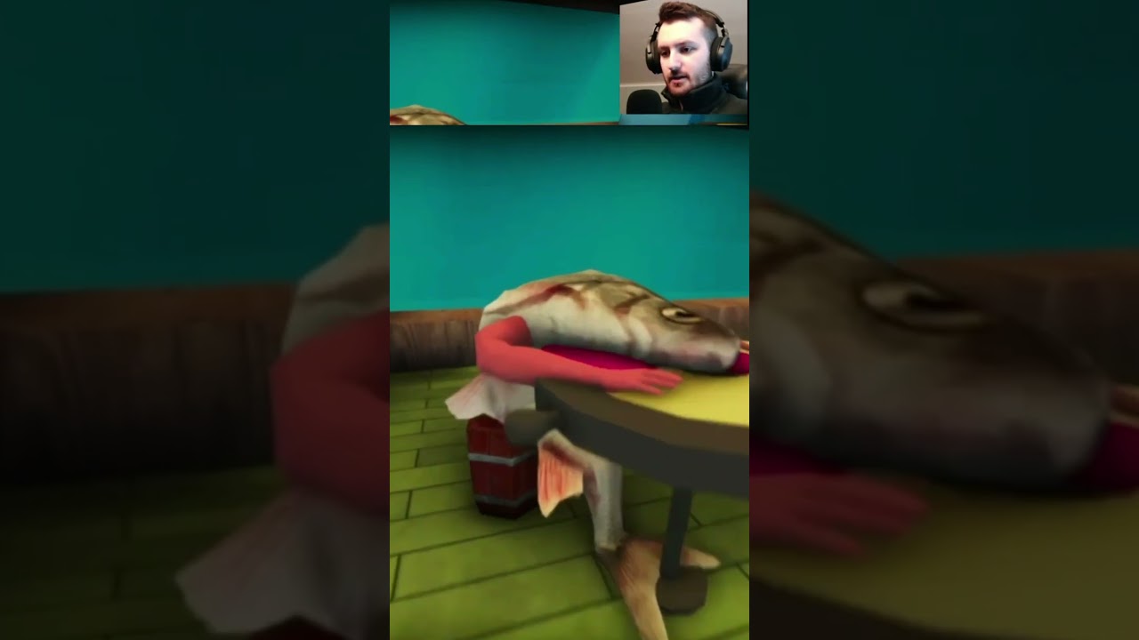 I completely missed a fish choking!