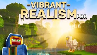 Vibrant Realism PBR REVIEW! - Super Duper Graphics?! Vibrant Visuals Pack Minecraft Bedrock @PerryPines