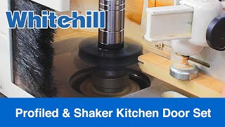 Whitehill Tools - Profiled & Shaker Kitchen Door tool set in action