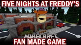 Five Nights at Freddys - New FNAF Game I made in Minecraft - Come get some of Freddy Fazbear's Pizza screenshot 4