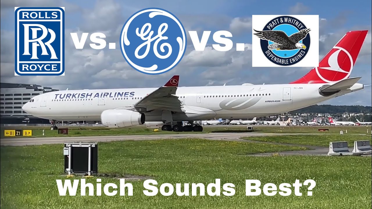 AIRBUS A330 ENGINE COMPARISON! RR Trent 700 vs. GE CF6 vs. PW4000! Which one Sounds Best?